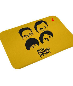 The Big Bang Theory Print Rug Bathroom Non-slip Carpet Soft Flannel - Lusy Store