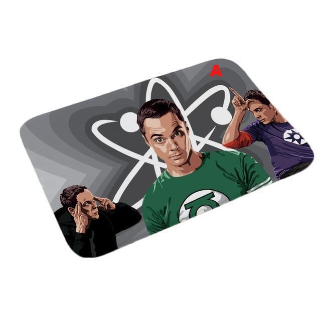 The Big Bang Theory Print Rug Bathroom Non-slip Carpet Soft Flannel - Lusy Store