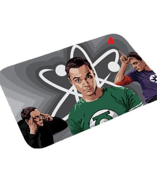 The Big Bang Theory Print Rug Bathroom Non-slip Carpet Soft Flannel - Lusy Store