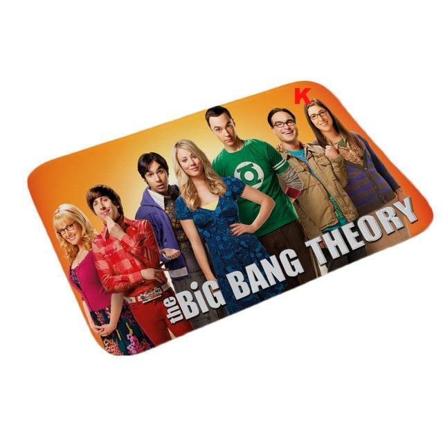 The Big Bang Theory Print Rug Bathroom Non-slip Carpet Soft Flannel - Lusy Store