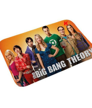 The Big Bang Theory Print Rug Bathroom Non-slip Carpet Soft Flannel - Lusy Store