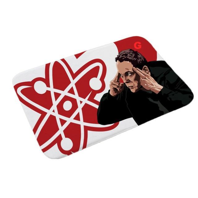 The Big Bang Theory Print Rug Bathroom Non-slip Carpet Soft Flannel - Lusy Store