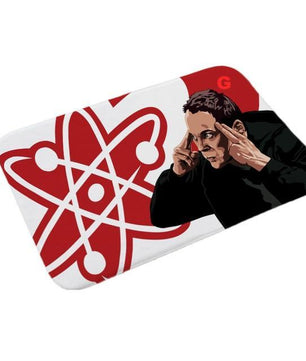The Big Bang Theory Print Rug Bathroom Non-slip Carpet Soft Flannel - Lusy Store