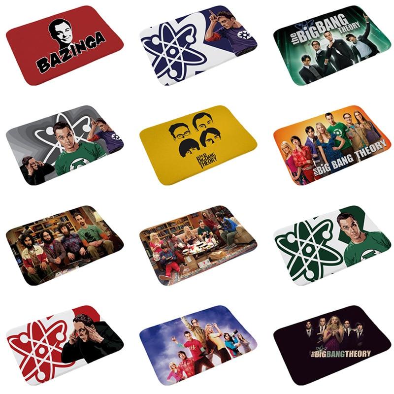 The Big Bang Theory Print Rug Bathroom Non-slip Carpet Soft Flannel - Lusy Store