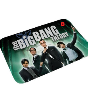 The Big Bang Theory Print Rug Bathroom Non-slip Carpet Soft Flannel - Lusy Store
