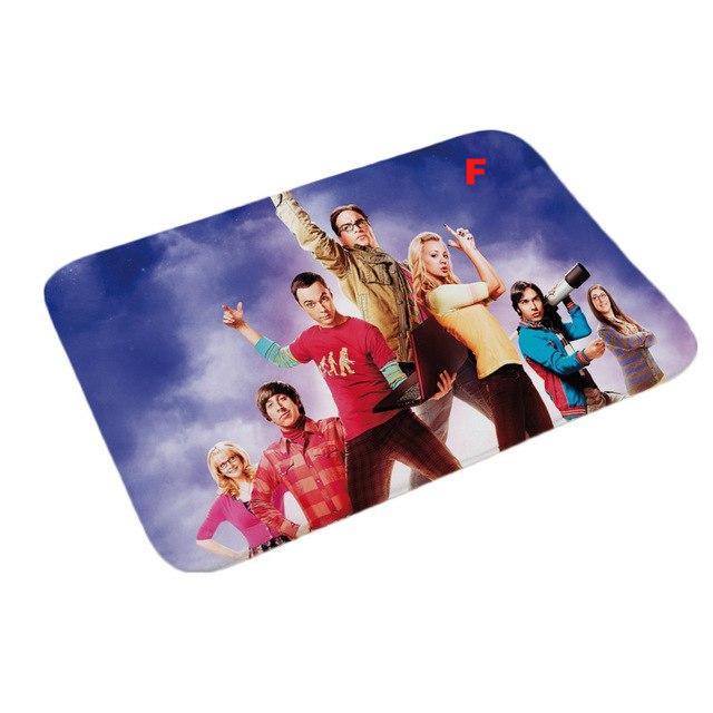 The Big Bang Theory Print Rug Bathroom Non-slip Carpet Soft Flannel - Lusy Store