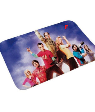 The Big Bang Theory Print Rug Bathroom Non-slip Carpet Soft Flannel - Lusy Store