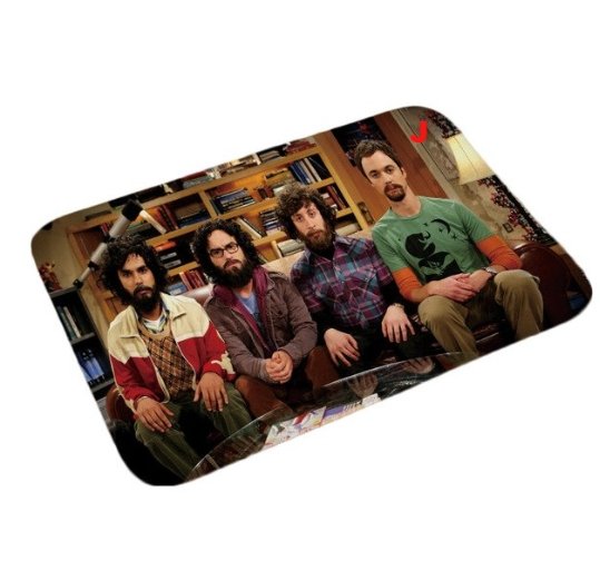 The Big Bang Theory Print Rug Bathroom Non-slip Carpet Soft Flannel - Lusy Store