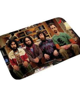 The Big Bang Theory Print Rug Bathroom Non-slip Carpet Soft Flannel - Lusy Store