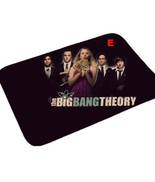 The Big Bang Theory Print Rug Bathroom Non-slip Carpet Soft Flannel - Lusy Store