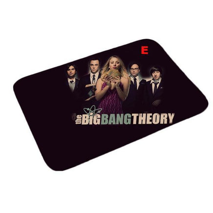 The Big Bang Theory Print Rug Bathroom Non-slip Carpet Soft Flannel - Lusy Store