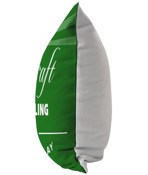 The Minecraft Are Calling Soft Pillow Larger Size Green Color - Lusy Store