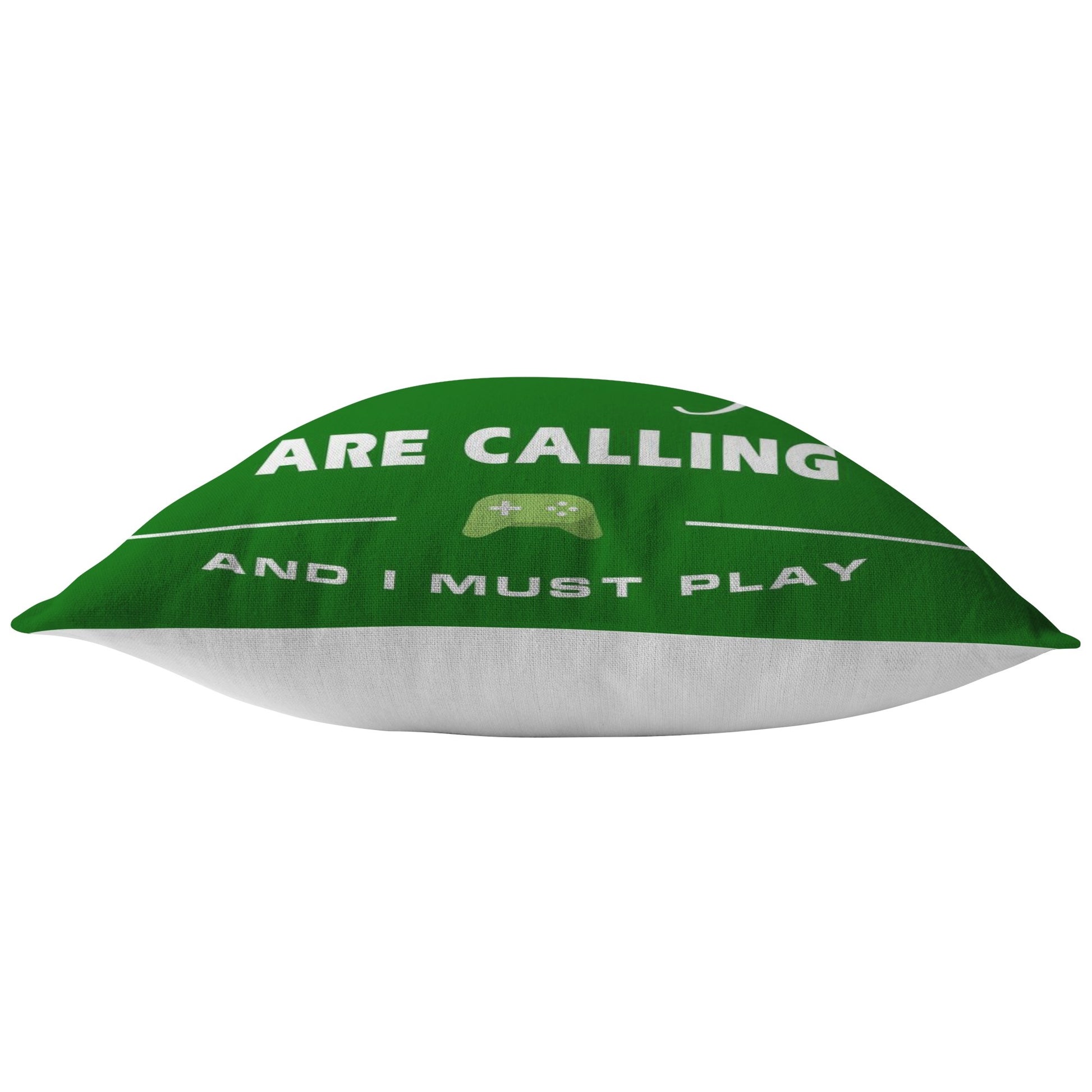 The Minecraft Are Calling Soft Pillow Larger Size Green Color - Lusy Store