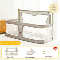 Toddler Bed Simple and Lightweight Comfortable Bed Safety Protection Easy To Install F369 - Lusy Store