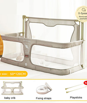 Toddler Bed Simple and Lightweight Comfortable Bed Safety Protection Easy To Install F369 - Lusy Store