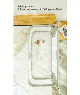 Toddler Bed Simple and Lightweight Comfortable Bed Safety Protection Easy To Install F369 - Lusy Store