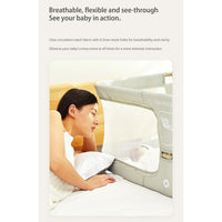 Toddler Bed Simple and Lightweight Comfortable Bed Safety Protection Easy To Install F369 - Lusy Store