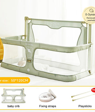 Toddler Bed Simple and Lightweight Comfortable Bed Safety Protection Easy To Install F369 - Lusy Store