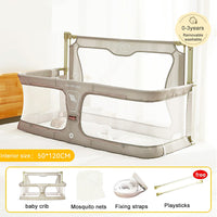 Toddler Bed Simple and Lightweight Comfortable Bed Safety Protection Easy To Install F369 - Lusy Store