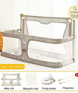 Toddler Bed Simple and Lightweight Comfortable Bed Safety Protection Easy To Install F369 - Lusy Store