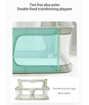 Toddler Bed Simple and Lightweight Comfortable Bed Safety Protection Easy To Install F369 - Lusy Store