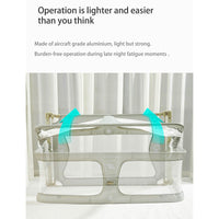 Toddler Bed Simple and Lightweight Comfortable Bed Safety Protection Easy To Install F369 - Lusy Store