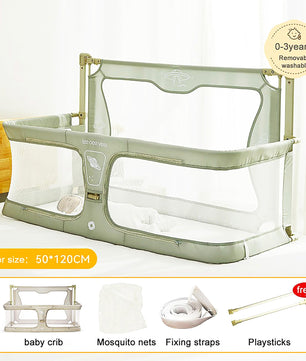 Toddler Bed Simple and Lightweight Comfortable Bed Safety Protection Easy To Install F369 - Lusy Store