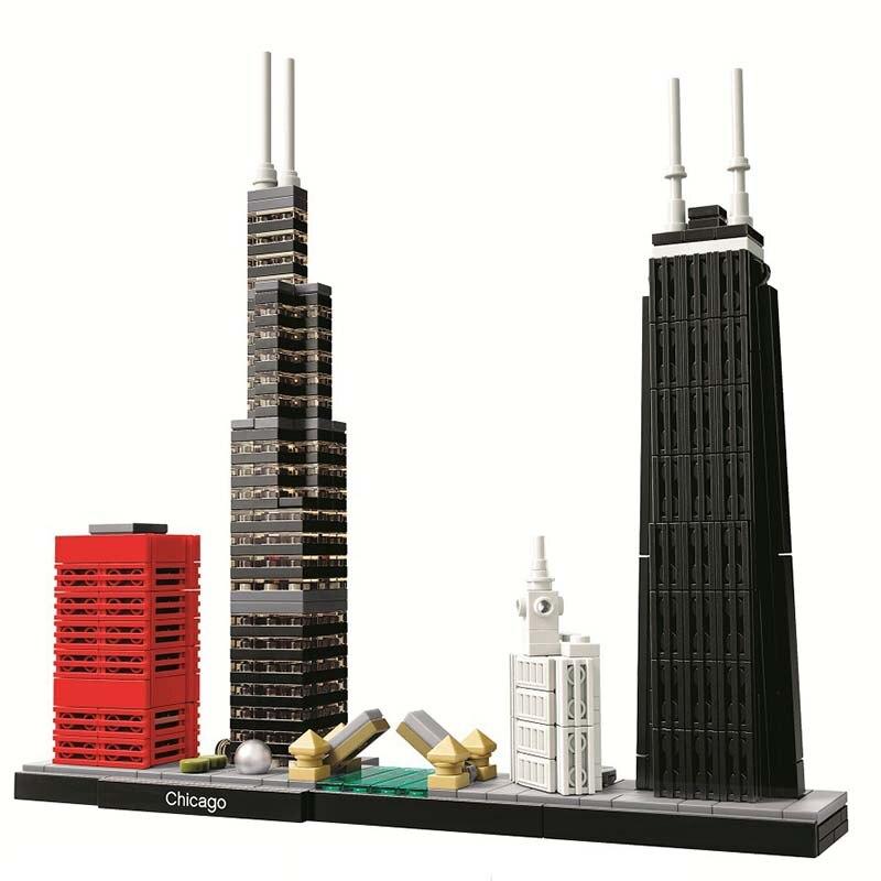 Tower Blocks Architecture Building Set London Big Ben Tower Bridge Block Bricks Compatible Toys Lepinlys - Lusy Store