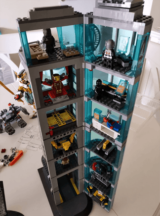 Tower Blocks Compatible Lepining Avengers Tower Fit Infinity Star Wars Spider Ironman Building Block - Lusy Store