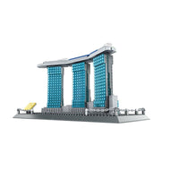 Tower Blocks Wange City Model Building Blocks Construction Toys - Lusy Store