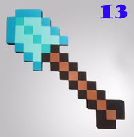 Toy Espada Diamante Minecraft Foam Sword & Picareta Action Figure Brinquedos - Lusy Store