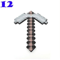 Toy Espada Diamante Minecraft Foam Sword & Picareta Action Figure Brinquedos - Lusy Store