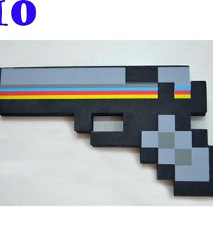 Toy Espada Diamante Minecraft Foam Sword & Picareta Action Figure Brinquedos Mosaico para - Lusy Store