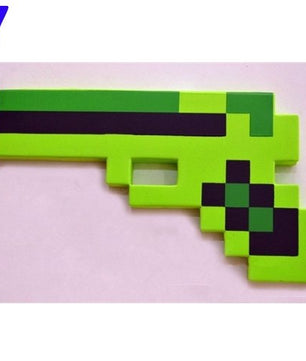 Toy Espada Diamante Minecraft Foam Sword & Picareta Action Figure Brinquedos Mosaico para - Lusy Store
