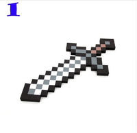 Toy Espada Diamante Minecraft Foam Sword & Picareta Action Figure Brinquedos Mosaico para - Lusy Store