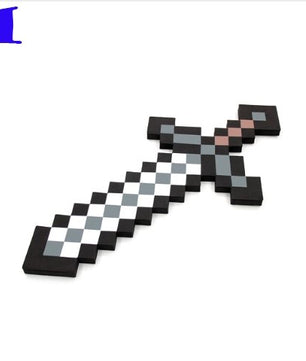 Toy Espada Diamante Minecraft Foam Sword & Picareta Action Figure Brinquedos Mosaico para - Lusy Store