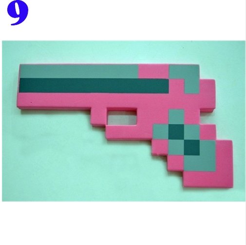 Toy Espada Diamante Minecraft Foam Sword & Picareta Action Figure Brinquedos Mosaico para - Lusy Store