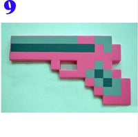 Toy Espada Diamante Minecraft Foam Sword & Picareta Action Figure Brinquedos Mosaico para - Lusy Store