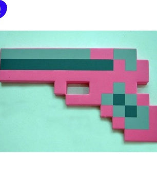 Toy Espada Diamante Minecraft Foam Sword & Picareta Action Figure Brinquedos Mosaico para - Lusy Store