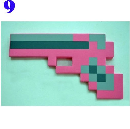 Toy Espada Diamante Minecraft Foam Sword & Picareta Action Figure Brinquedos Mosaico para - Lusy Store