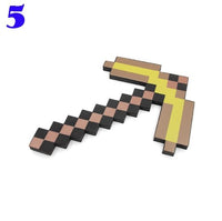 Toy Espada Diamante Minecraft Foam Sword & Picareta Action Figure Brinquedos Mosaico para - Lusy Store