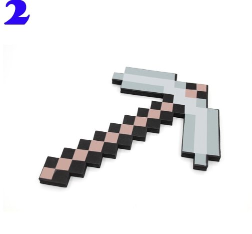 Toy Espada Diamante Minecraft Foam Sword & Picareta Action Figure Brinquedos Mosaico para - Lusy Store