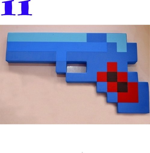 Toy Espada Diamante Minecraft Foam Sword & Picareta Action Figure Brinquedos Mosaico para - Lusy Store