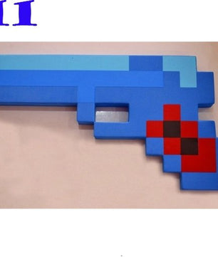 Toy Espada Diamante Minecraft Foam Sword & Picareta Action Figure Brinquedos Mosaico para - Lusy Store