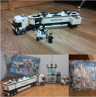 Toys Police Station Helicopter Building Blocks Compatible Legos City Construction Bricks - Lusy Store