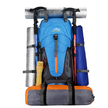 Travel Backpack 65L Large Camping Backpack Luggage Hiking Shoulder Bags B135 - Lusy Store