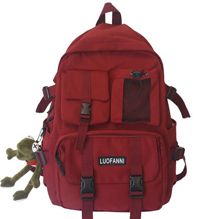Travel Backpack College School Bag Cool Laptop Male Fashion Book Bags B142 - Lusy Store