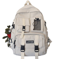 Travel Backpack College School Bag Cool Laptop Male Fashion Book Bags B142 - Lusy Store