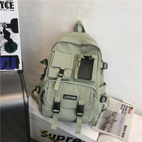 Travel Backpack College School Bag Cool Laptop Male Fashion Book Bags B142 - Lusy Store