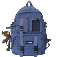 Travel Backpack College School Bag Cool Laptop Male Fashion Book Bags B142 - Lusy Store